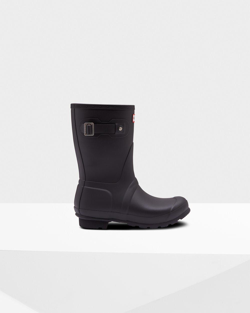 Women Hunter Original Insulated | Short Rain Boots Black | NZ-90312-UABR